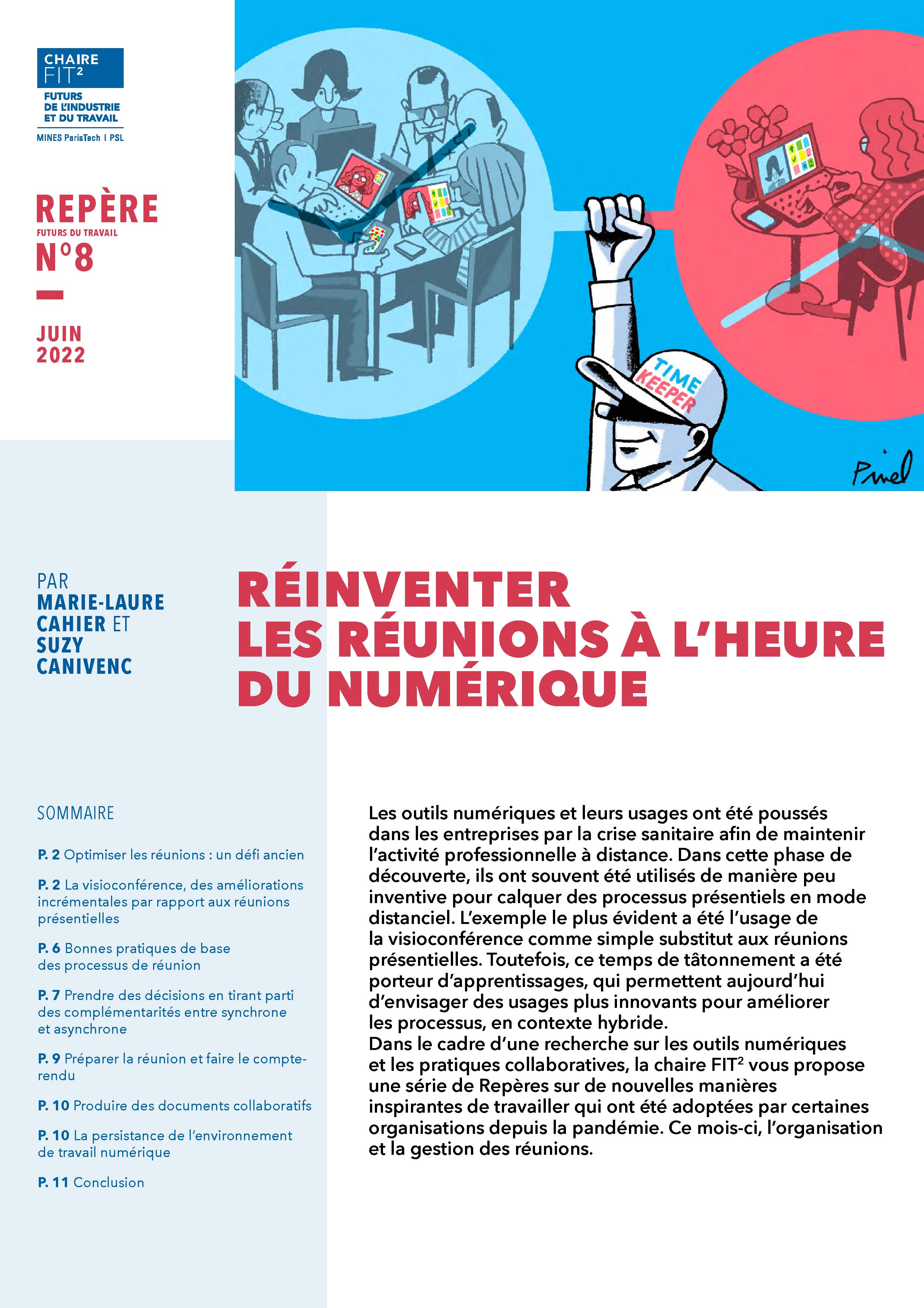 "Réinventer les réunions à l'heure du numérique"