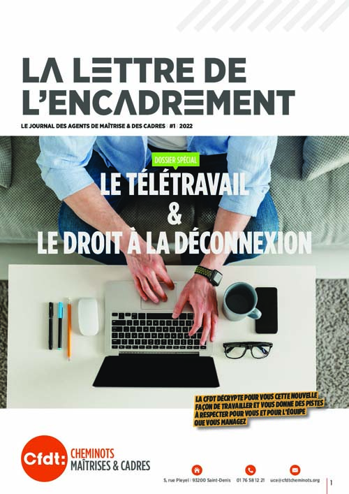 Lettre de l'encadrement 2022 #1