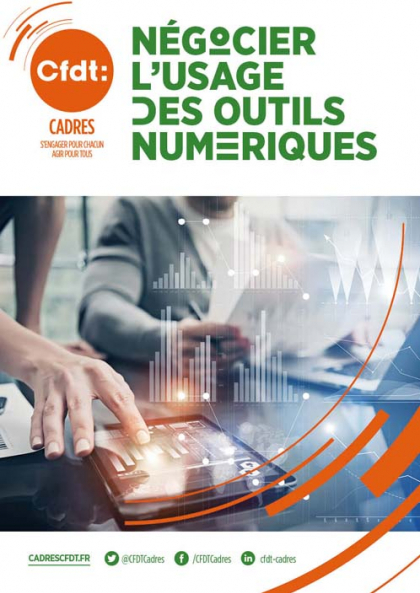 Plaquette CFDT Cadres - Négocier l'usage des outils numériques